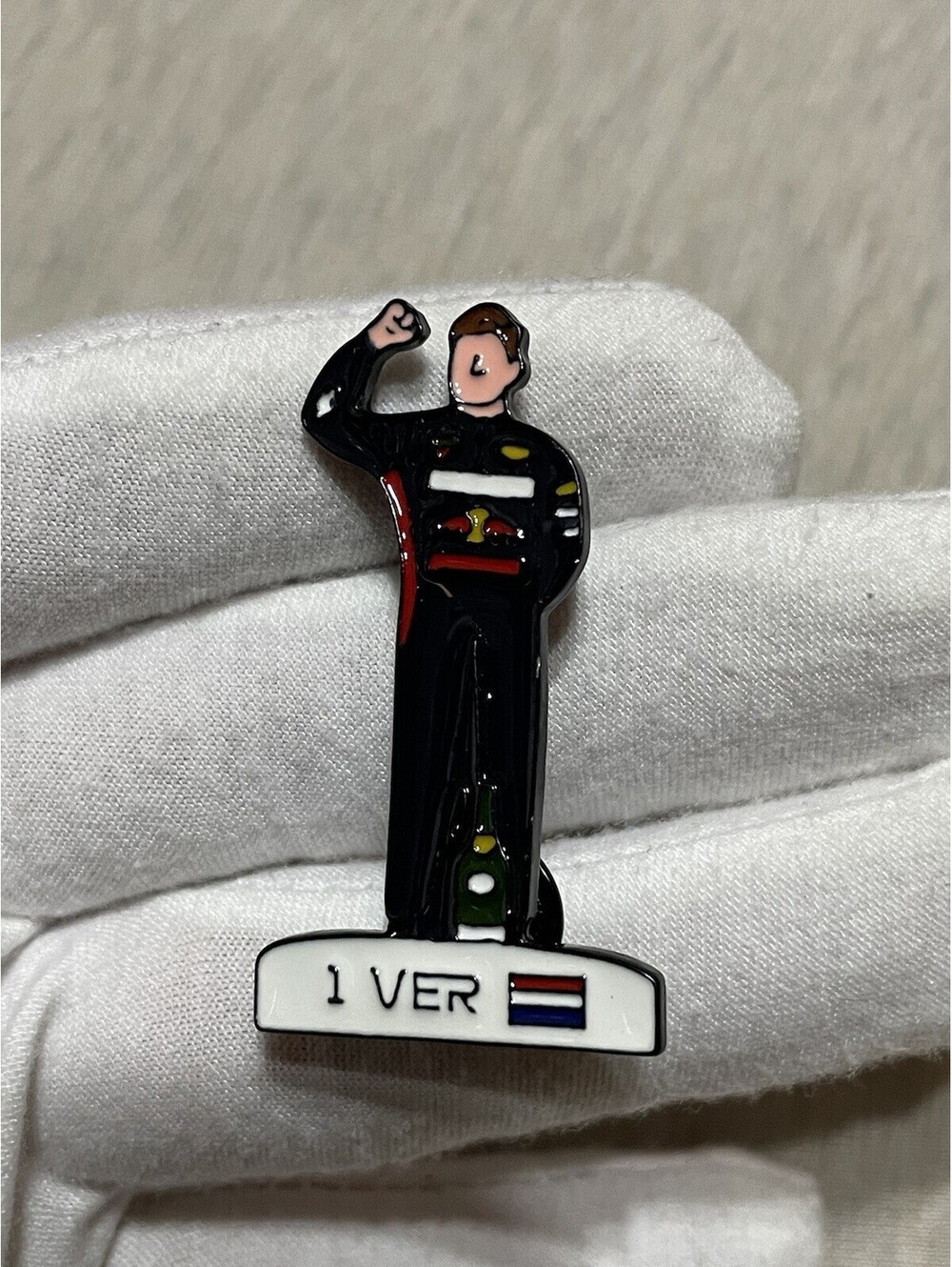 Max Verstappen Enamel Pin Brooch F1 Formula1 Red Bull Racing